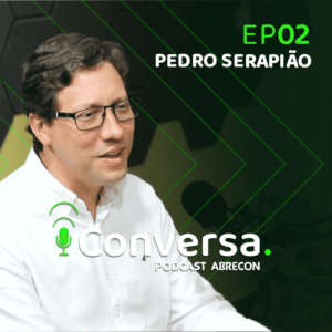 capa podcast pedro serapiao abrecon sbrArtboard 1 | Abrecon