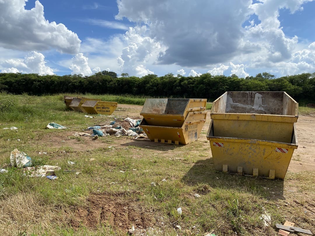 Reciclagem de entulho em São Paulo